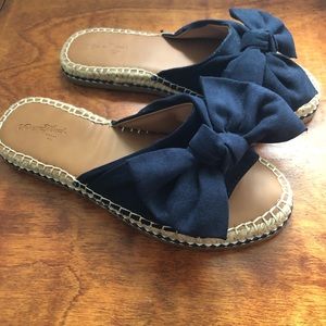 Espadrille Knotted bow sandals